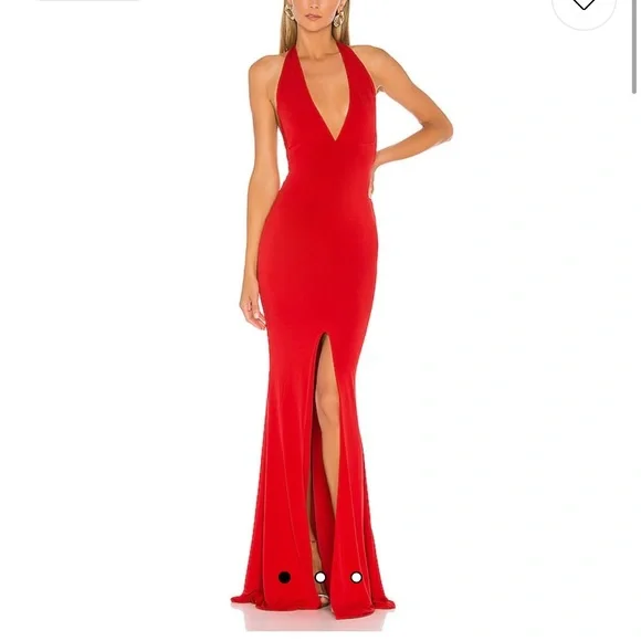 revolve red formal dress SWEET LINDA VINTAGE PROM DRESS